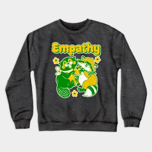 empathy - yellow/green/white Crewneck Sweatshirt